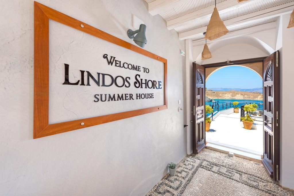 Lindos Shore Summer House With Jacuzzi And Sea View !!! Exterior foto